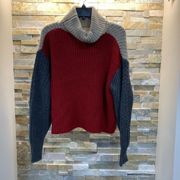 Elodie Multi Yarn Cozy Turtleneck Sweater - Picture 4 of 5